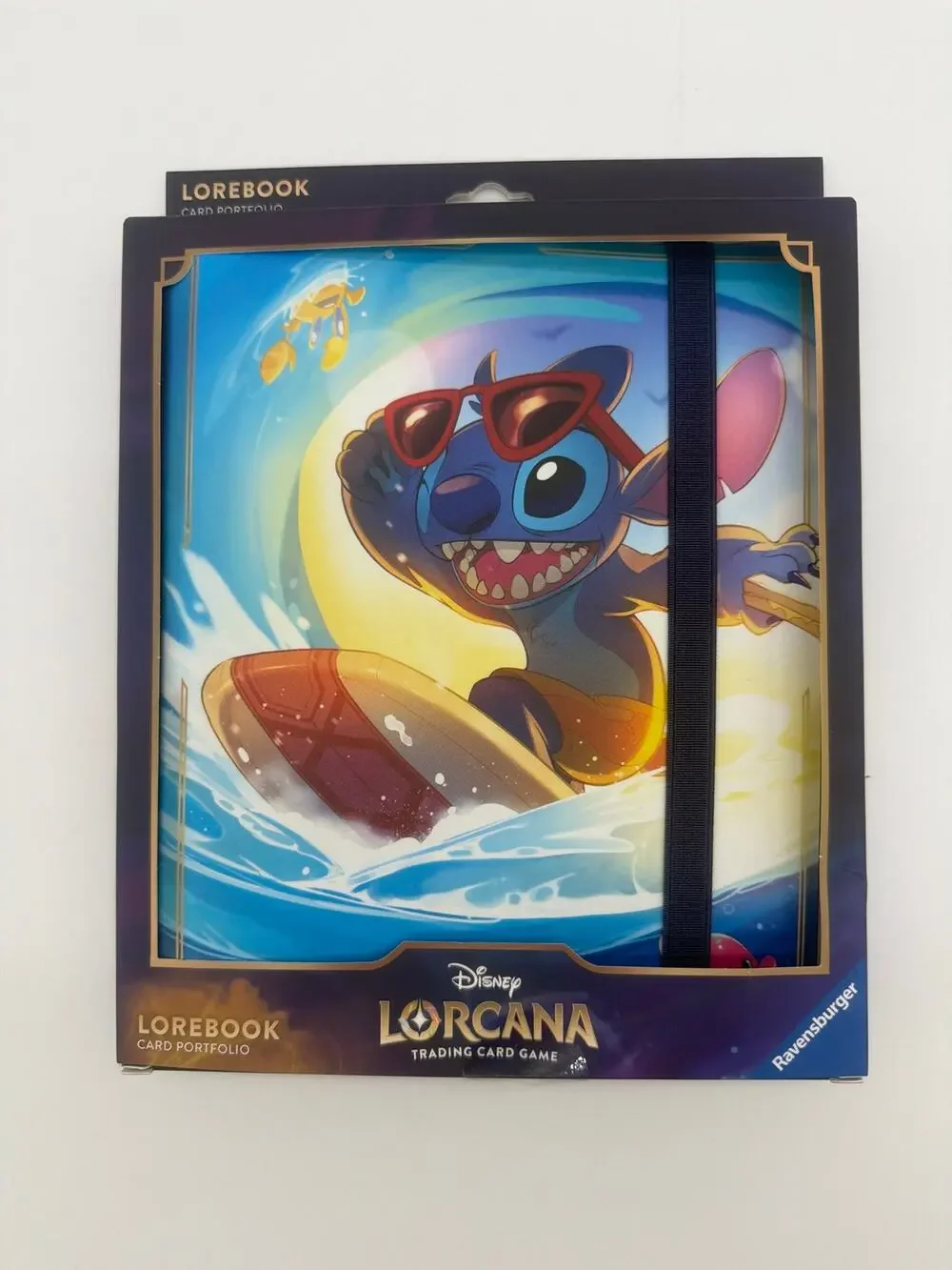 Disney Lorcana TCG Stitch Lorebook Card Portfolio Binder Trading Card Game